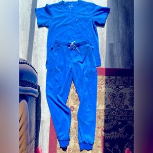 Royal Blue MIMS scrub set